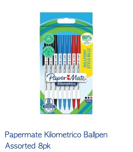 Paper mate kilometrico - paper, 8