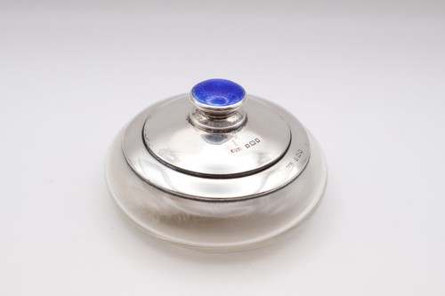 Nice antique silver guilloche - nice,