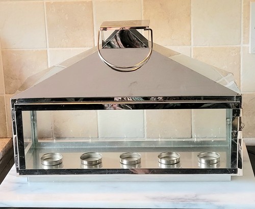 Large glass silver - large,