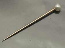 Victorian 9ct Gold Pearl Stick