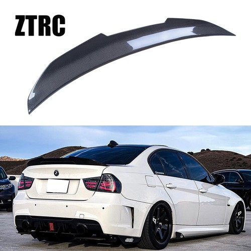 Carbon fiber trunk wing - carbon,