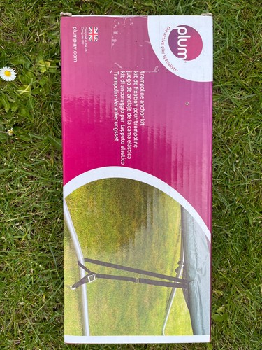 Plum trampoline fixing kit - plum,