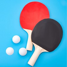 Table tennis racket - ping, pong