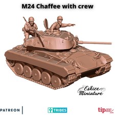 Vietnam War US M24 Chaffee