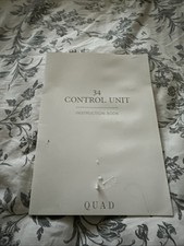 Quad 34 Genuine Instruction Manual ( I AM HiFi )