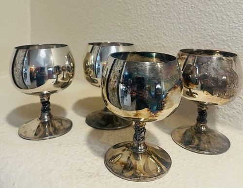 Four vtg falstaff silver - four,