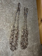 Set of 2 Vintage Taupe Grey