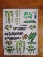 Monster Energy Sticker Sheet