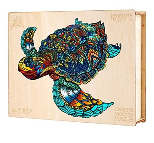 Blumuze wooden jigsaw puzzle - wooden,