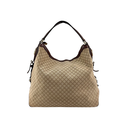 Gucci beige brown diamante - gucci,