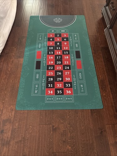 Roulette wheel rubber mat - wheel,