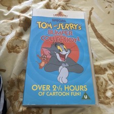Tom And Jerry's Bumper Collection UK PAL VHS 2-Tape VIDEO Box Set 1996