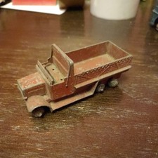 VINTAGE DINKY 151b SIX-WHEELED ARMY WAGON TRUCK FOR RESTORATION 