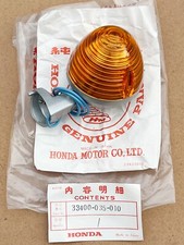 NOS Genuine Honda Right Front Silver Indicator Light Honda S65 S50 33400-035-010