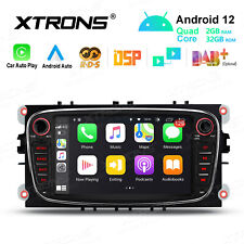 7" Android 12 32GB Car Stereo Radio GPS Car Play Head Unit For Ford Mondeo Focus