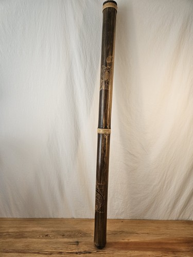 Vintage hand carved wooden - vintage,