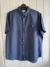 Next Men’s Navy Linen Blend