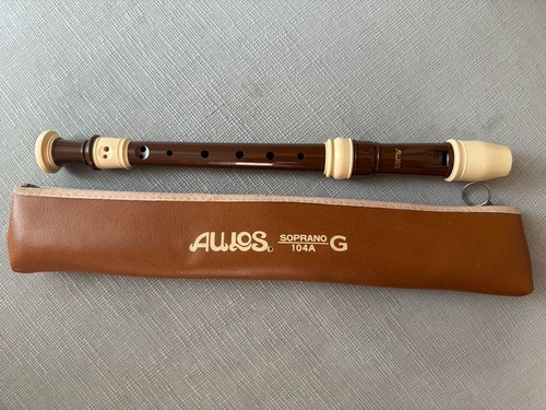 Aulos 104a soprano recorder - aulos,