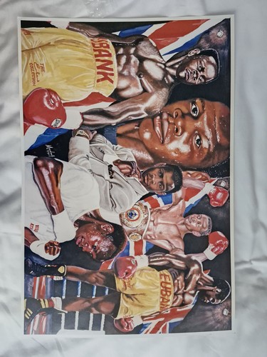 Chris eubank snr art print - art,
