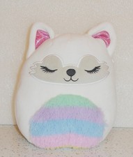 Squishmallows Gracelynn White Winter Fox  8" Plush Kellytoy Squishmallow NWOT