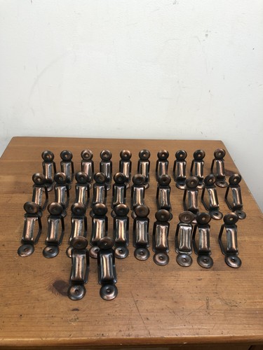 Art deco stair rod clips - stair,