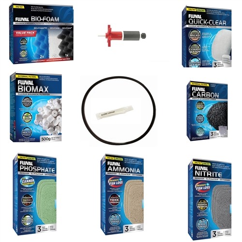 Fluval 107 canister filter - canister,