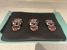 Tea & Tequila Leather Skull