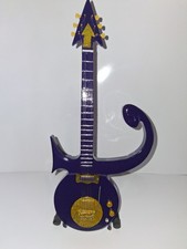 PRINCE Symbol Purple Rain Tribute Miniature Guitar 25cm 10" w Stand REF12