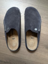 Birkenstock Zermatt Premium Suede Sandals, Midnight Blue, Size 40