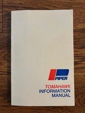 Piper Tomahawk Information Manual, Like New