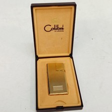 Colibri Goldtone Molectric Lighter With Box                    HOR