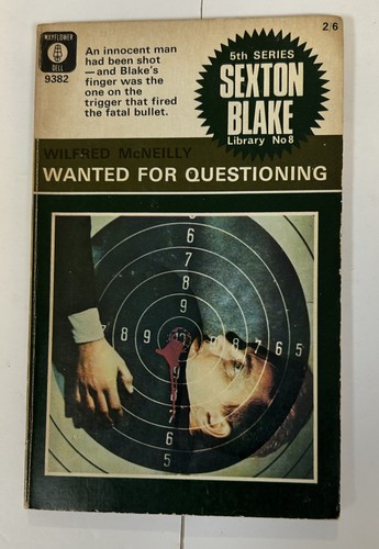 Sexton blake wanted - sexton, for