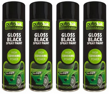 4 x Autotek Gloss Black Multi