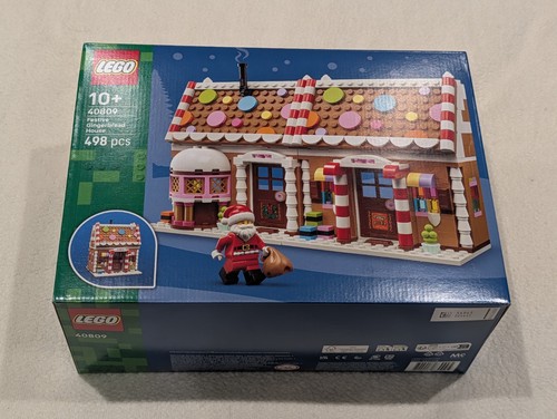 Lego festive gingerbread house - festive,