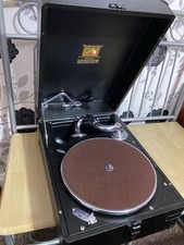 HMV 102E Portable Gramophone