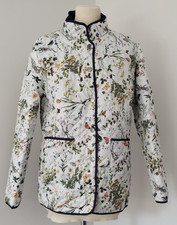 Navy blue/floral butterfly