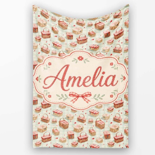 Soft fleece blanket vintage - fleece,