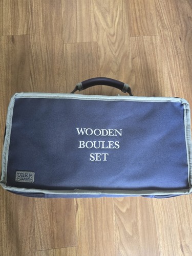 Uber games wooden boules set - games,