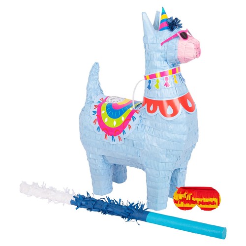 3pc llama pinata - set, with