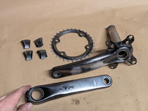 Shimano xtr m9020 crankset - xtr, fc-m9020