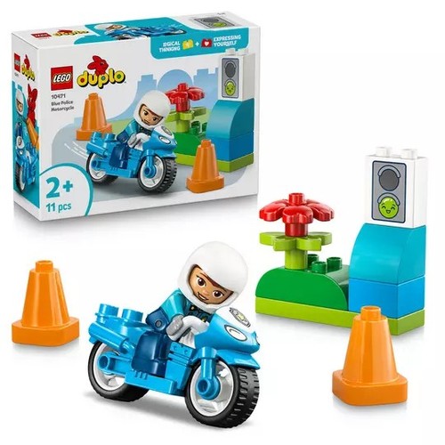 Lego duplo blue police - lego,