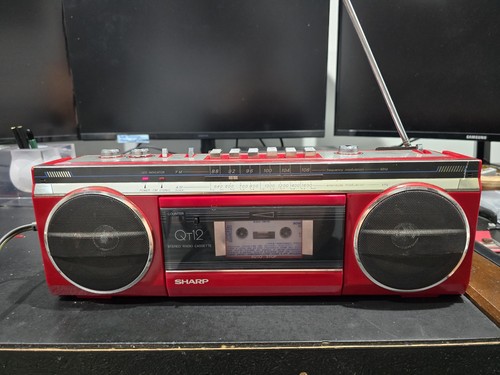 Sharp boombox in rare - sharp,