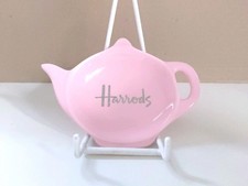 Harrods Pink Tea Bag Saucer
