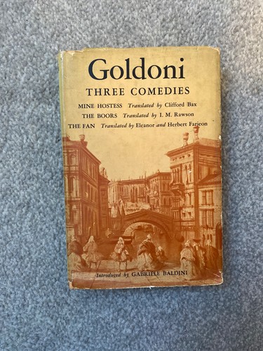 Carlo goldoni three - goldoni, comedies