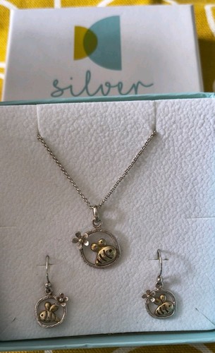 Sterling silver sea - silver, gems