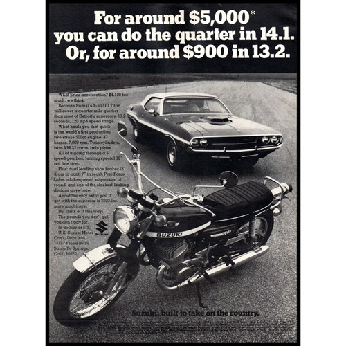 1970 suzuki 500 - suzuki, t-500