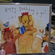 Alex Clark Card  Birthday card  "Pass the Parcel"