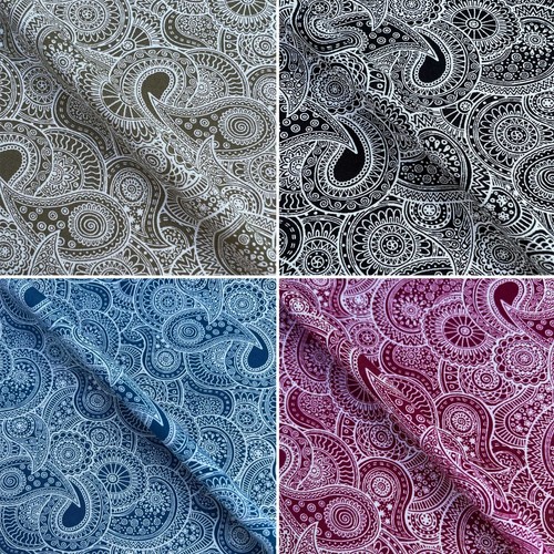Jaylani paisley viscose - jaylani,