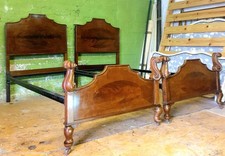 Elegant Pair Of Art Deco Queen