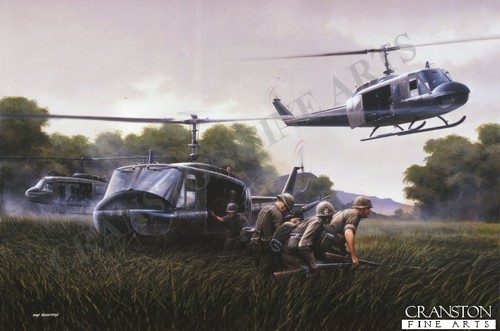 Vietnam war military art print - vietnam,
